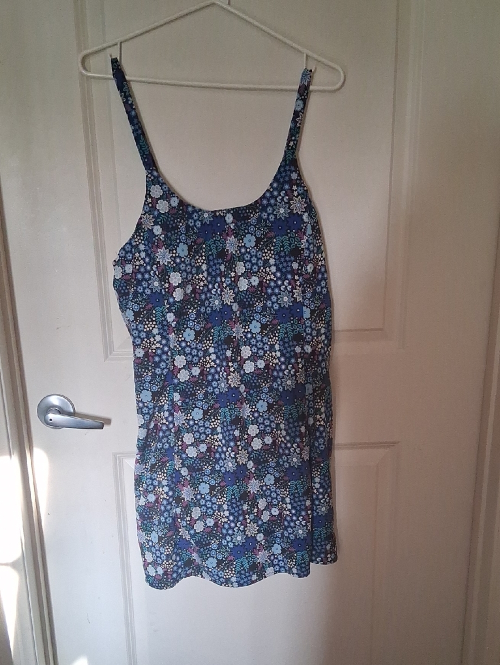 Pacific Trail Blue Floral Dress